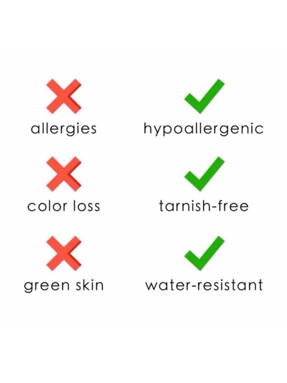 18K Gold Plated Double Layer Heart Charm Anklet - Picture 7 of 7